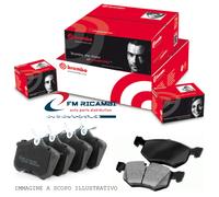 P 44 019 BREMBO PASTIGLIE FRENO POST.
