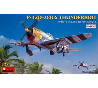 P-47d-28ra Thunderbolt. Pacific Theater Of Operations Basic Kit 1:48 Plastic Kit