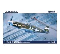 P-51b MUSTANG Birdcage A 1/48 EDUARD Weekend: Cacciatore USAAF WWII , Versione E