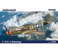 Eduard 1/72 Weekend Edition P-51D-5 Modello in plastica EDU7476 (Aeroplano)