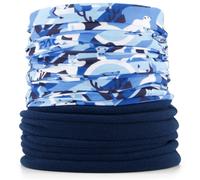 P.A.C. - Kids Recycling Fleece - Sciarpa a tubo One Size blu