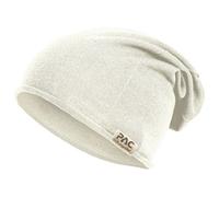P.A.C. - Nature Merin 100% Recycled Merino Beanie - Berretto One Size beige/bianco