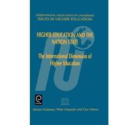 P.A. Maassen Higher Education and the Nation State (Copertina rigida)