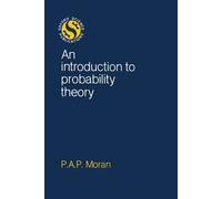 P. A. P. Moran An Introduction to Probability Theory (Tascabile)