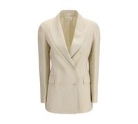 P.A.R.O.S.H. Beige Cotton Blazer - XS