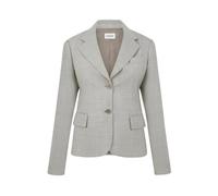 P.A.R.O.S.H. - Blazer in Lana Grigia Lille con Chiusura a Bottoni - - Jackets - Donna - Grigio - L