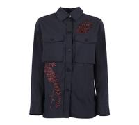 P.A.R.O.S.H. - Camicia C/Ricamo - - Blouses & Shirts - Donna - Nero - M