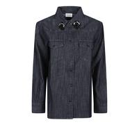 P.A.R.O.S.H. - Camicia Candore Manica Lunga - - Blouses & Shirts - Donna - Nero - S