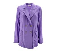 P.A.R.O.S.H. - Sofia Blazer Doppiopetto - - Jackets - Donna - Viola - L