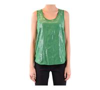 P.A.R.O.S.H. - Top Senza Maniche - -Tops -Donna -Verde -S