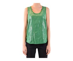 P.A.R.O.S.H. - Top Senza Maniche - - Tops - Donna - Verde - S