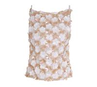 P.A.R.O.S.H., ,Tops ,Donna ,Beige ,M Top Senza Maniche