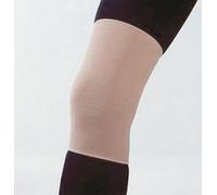 p age Gloria Med VEGAL Ginocchiera Poliestensiva in Cotone, Beige, Compressione Leggera 15/20 mmHg, KKL.1, Misure S-XXL (30-50 cm), Tutore Ortopedico Senza Cuciture (Small: 30-33cm)