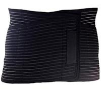 p age Orione Safte Corsetto Lombare steccato con Sostegno Lombare a V Nero Size L