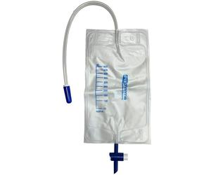P.B. PHARMA Srl Sacca Urina da Gamba con Tubo 35cm, capacità 750ml
