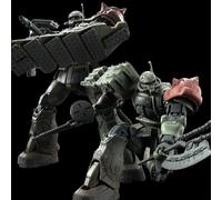P-Bandai High Grade HG 1/144 Mobile Suit Gundam MS-06F Zaku II F Type LeSean & Z