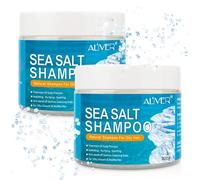 P-Beauty, 2 shampoo per sale marino, sale morto, volume e anti-forfora, shampoo per capelli profondo, per capelli forti, idratante, cura del cuoio capelluto, tutti i tipi di capelli