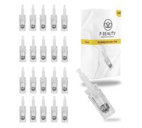 P-Beauty, cartucce a baionetta, ricambio per penna elettrica Derma | Microneedling | chiusura a baionetta | per dispositivi Dermapen con porta a baionetta | 20 pezzi | Nano