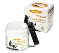 P-Beauty - Crema per la pelle di manzo e miele, per viso e corpo, Whipped Tallow Cream - Cura naturale della pelle, pelle secca e sensibile, assorbe rapidamente - Crema idratante e anti invecchiamento