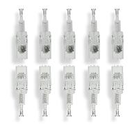 P-Beauty | Dermapen M1 - Cartucce di ricambio per penna elettrica Derma M1 | Microneedling | chiusura filettata | con curvatura/albero | 20 pezzi | 12 pin