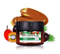 P-Beauty - Maschera per capelli con olio di Batana per la crescita dei capelli e la cura dei capelli, vegana, intensiva con biotina e vitamina E contro la caduta dei capelli, rinforza le radici dei
