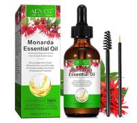 P-Beauty - Olio essenziale di Monarda - Olio per capelli, viso, ciglia e unghie - Idratante, anti-invecchiamento e crescita dei capelli - Profumo di erbe aromatiche - 60 ml (Confezione da 1) - Unisex