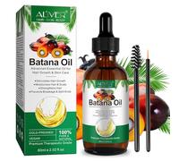 P-Beauty - Olio per capelli Batana con rosmarino 60 ml vegano - Olio per la crescita dei capelli, anti-perdita di capelli, cura del cuoio capelluto, idrata e rigenera i capelli danneggiati, ripara