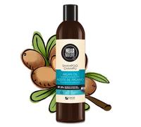 P-Beauty, shampoo naturale all'olio di argan, per la cura dei capelli vegani per uomo e donna, shampoo contro capelli secchi e danneggiati, pulizia delicata, rigenerazione e lucentezza (1 x 300 ml)