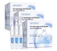 P-Beauty Siero antirughe all'acido ialuronico per la cura del viso 3x3