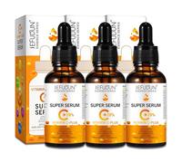 P-Beauty Vitamina C Plus Siero per viso con 20% vitamina C, retinolo, niacinamide e acido ialuronico - Siero viso per la riduzione delle rughe, macchie di pigmento, cura principale siero rassodante