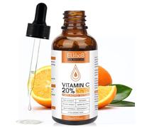 P-Beauty Vitamina C Siero viso - 30 ml | Vitamine C ed E, acido ialuronico e acido salicilico | Siero viso antirughe, cura della pelle per radianti e pelle, biologico e vegano, 1 x 30 ml