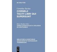 P. Cornelius Tacitus Libri Qui Supersunt, tom. II, fasc. 4 (Tascabile)