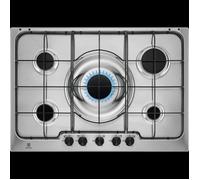 Electrolux RGG72520OX 949 630 617 Piano cottura a gas cm. 75 - inox antimpronta