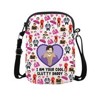 P Crossbody Bag Piccola borsa P a tema fan regali per amante papà è uno stato della mente borsa di tela riutilizzabile, Borsa Papà 1cb, large