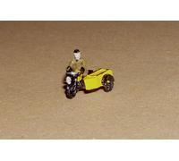 P&D Marsh N Gauge N Scale X77 Moto Della Polizia AA Anni 50 Dipinta E Finitura