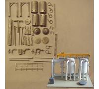 P&d Marsh N Scala N M50 Doppio Sabbia Filtraggio Serbatoi Kit Richiede Pittura