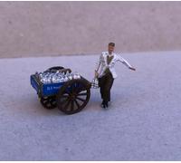 P&D Marsh OO Gauge Z53 Lattinaio Con Carretto Del Latte Dipinto E Finiture