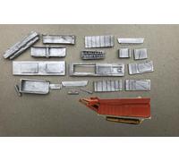 P&D Marsh Scala N Gauge M75 Trituratore Industriale Su Cingoli. In Forma Di Kit