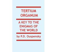 P D Ouspensky Tertium Organum (Copertina rigida)