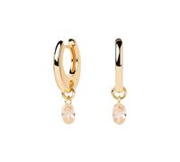 P D PAOLA PdPaola 32026533 - Orecchini a cerchio da donna, in argento 925, con zirconi, taglia unica, colore: Rosa