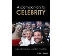 P. David Marshall Sean Redmond A Companion to Celebrity (Copertina rigida)
