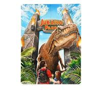 P.Derive JURASSIC PARK - Gates - 3D WoodArts P... NUOVO
