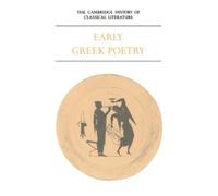 P. E. Easterlin The Cambridge History of Classical Literature: Volum (Tascabile)
