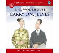 P.G. Wodehouse Carry On Jeeves (CD)