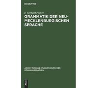 P Gerhard Peekel Grammatik Der Neu-Mecklenburgischen Sprache (Copertina rigida)