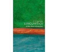 P. H. Matthews Linguistics (Tascabile) Very Short Introductions