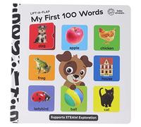 P I Kids Baby Einstein Lift A Flap My First 100 Words Novelty (Copertina rigida)