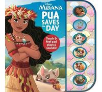 P I Kids Moana Textured Sound Pua Saves The Day (Copertina rigida)