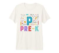 P Is for Pre-K Teachers Students Kids Pencil Back to School Maglietta Premium