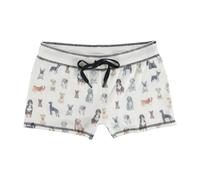 P.J. Salvage Pantaloni Corti Da Pigiama Per Donna, Bianco Sporco, Piccolo